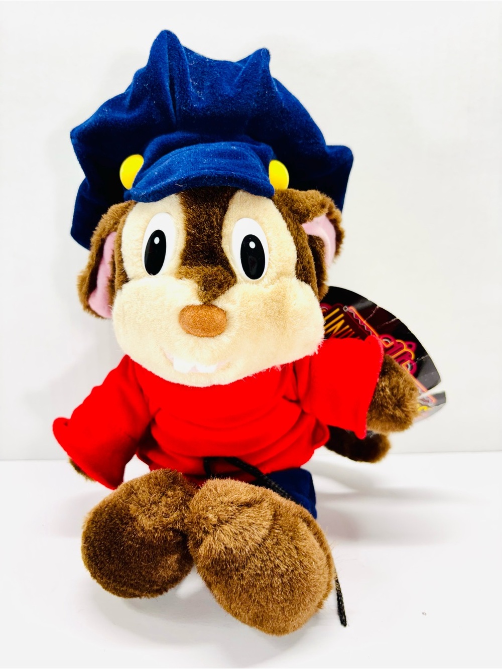 Fievel Goes West An American Tail 12" Plush Mouse Universal Studios 1990 Vintage